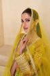 Aastha Fashion Yellow Georgette Embroidery Anarkali Suit on Sale